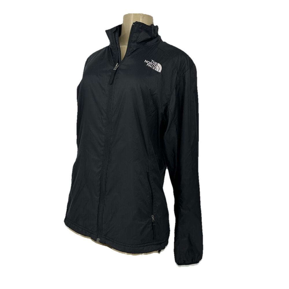 The North Face Medium Women Full Zip Windbreaker jacket Fleece Lining CLT - Picture 2 of 8
